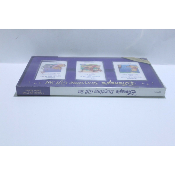 New Disney's Storytime Gift Set 3 Winnie the Pooh Audio Cassettes Tigger Too - Picture 5 of 7